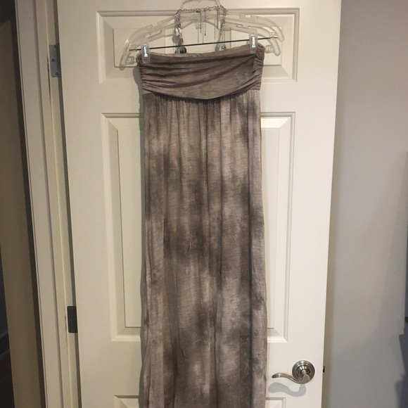 XS Boston Proper floor length casual strapless - Picture 2 of 3